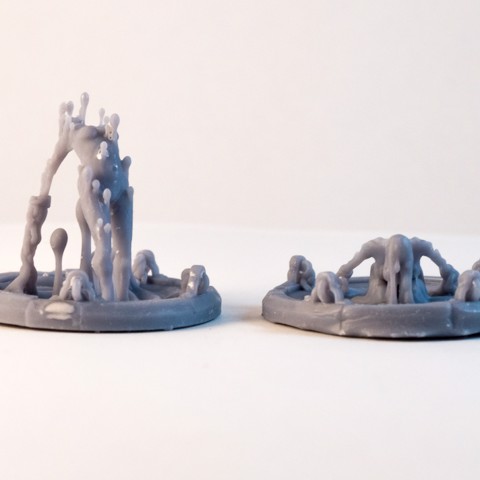 Image of Chained Water Spirit - 3D Printable Character - 2 Poses