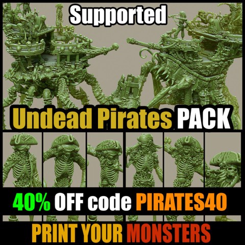 Image of UNDEAD PIRATES PACK