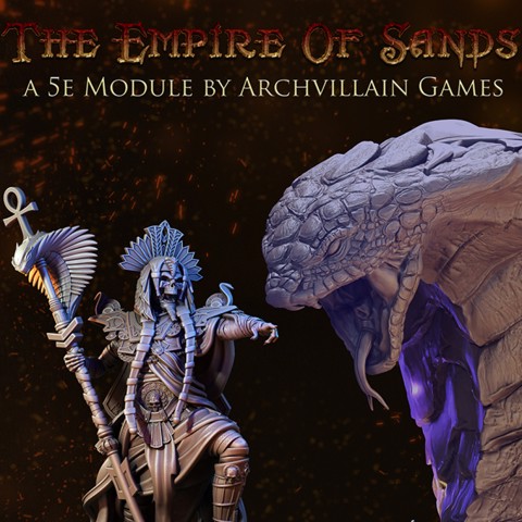 Image of Archvillain Adventures - The Empire of Sands