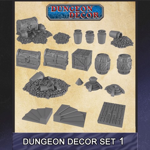 Image of Dungeon Decor Set 1