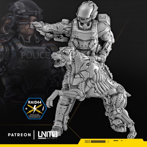Image of Cyberpunk police officer Patrick 'The Hound' Murphy