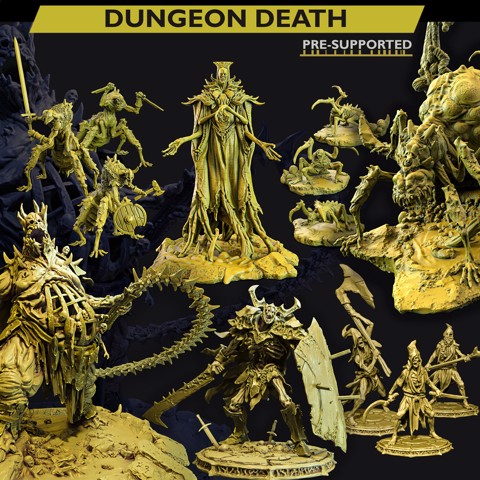 Image of DUNGEON DEATH BUNDLE! "Pre-supported"