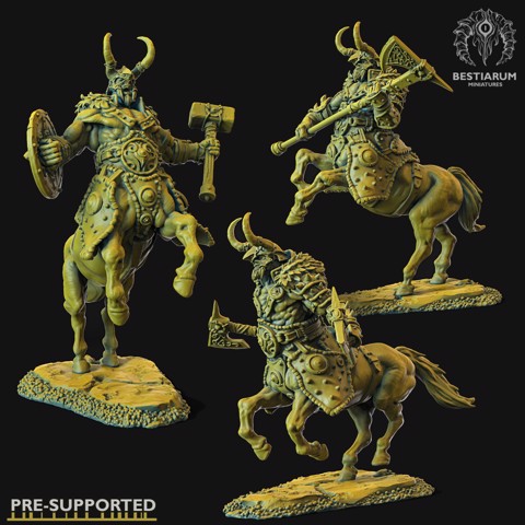 Image of 3x Centaur male Warriors