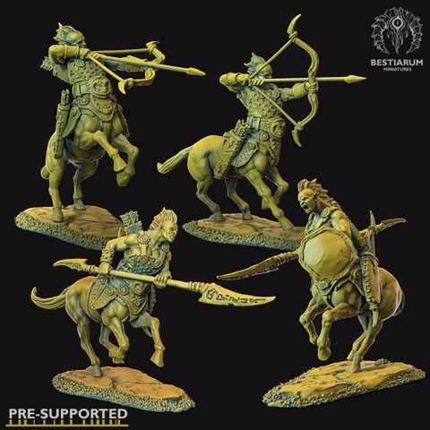 Image of 4x Centaur female Warriors bundle