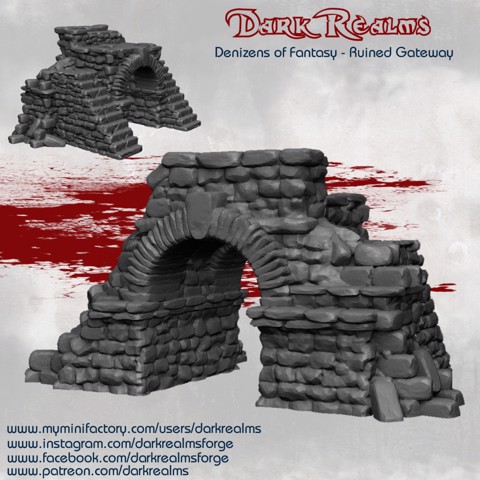 Image of Denizens of Fantasy - Ruined Gateway