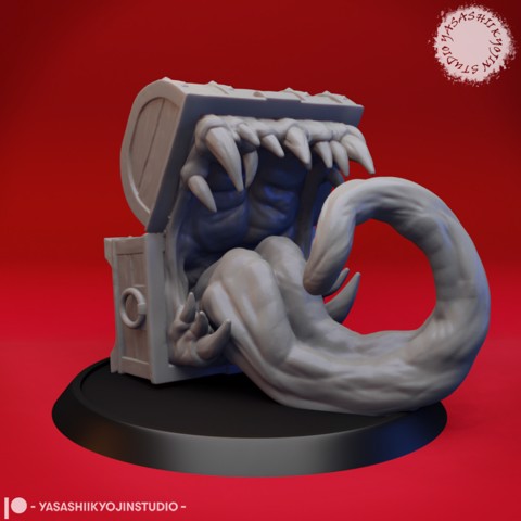 Image of Mimic - Toothy Treasure Chest - Tabletop Miniature