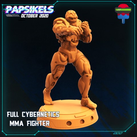 Image of FULL CYBERNETIC MMA FIGHTER