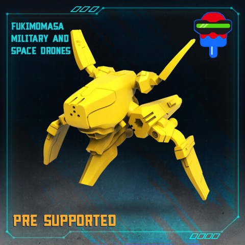 Image of FUKIMOMASA SPACE AND MILITARY DRONES
