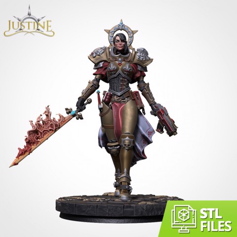 Image of Justine (75mm Scale)