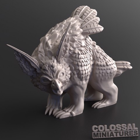 Image of Owlbear Pre-Supported