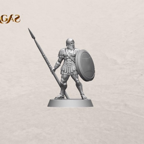 Image of Realm of Eros soldier pose 2 miniature – STL file