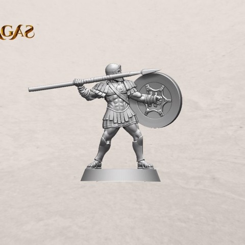 Image of Realm of Eros soldier pose 3 miniature – STL file