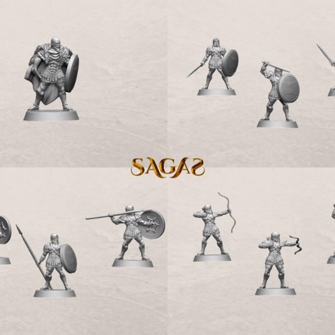 Image of Realm of Eros army (10 miniatures) – STL files