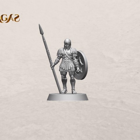 Image of Realm of Eros soldier pose 1 miniature – STL file
