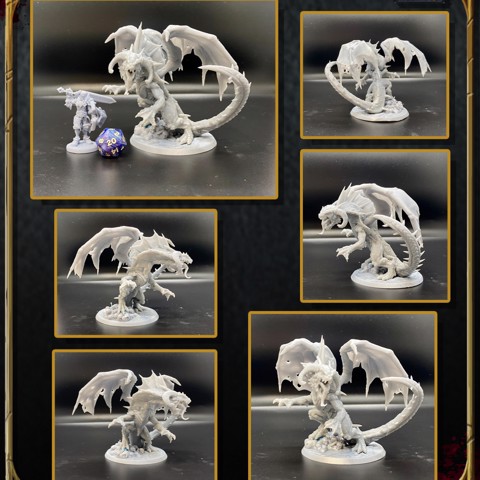 Image of Nargle, The Bone Collector - Black Dragon (Basic)