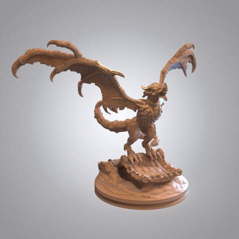 Image of Zaya- Demon form (Pre-supported)