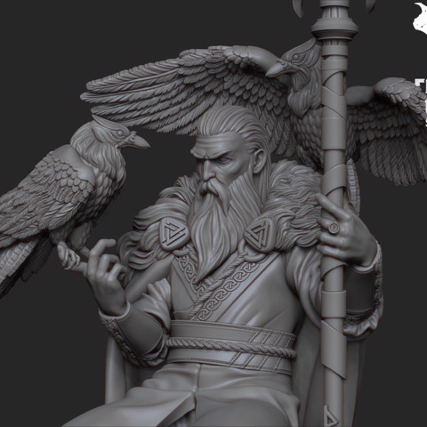 Image of Odin with