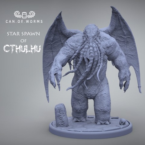 Image of Star Spawn of Cthulhu Big Scale & Miniature