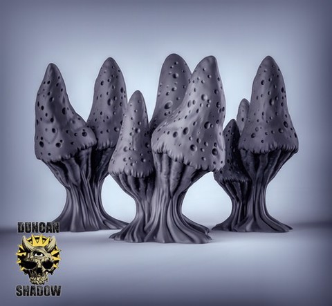 Image of Mushroom Terrain design 2
