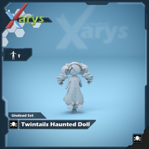 Image of Twintails Haunted Doll