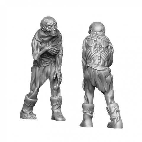 Image of zombie - supportless model
