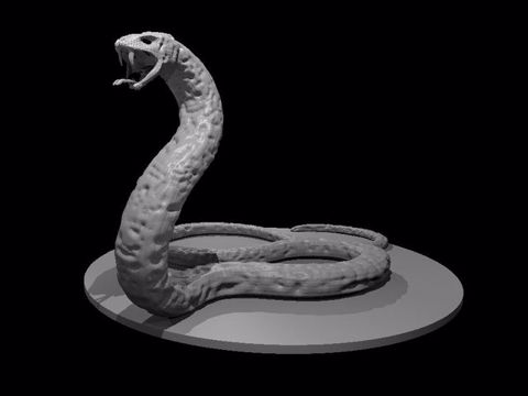 Image of Giant Zombie Snake