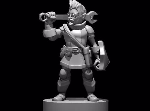 Image of Gnome Male Battle Smith Artificer