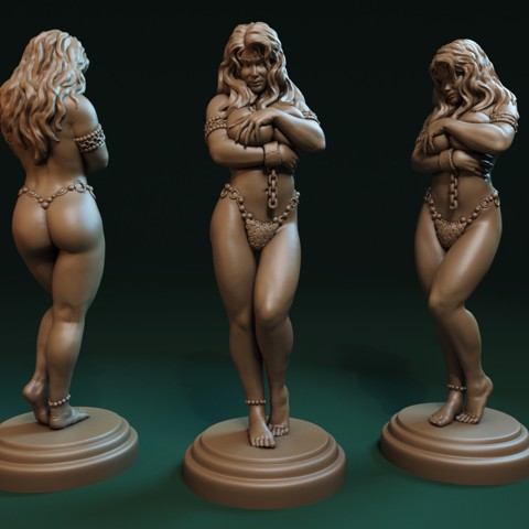 Image of Slavegirl - full figure
