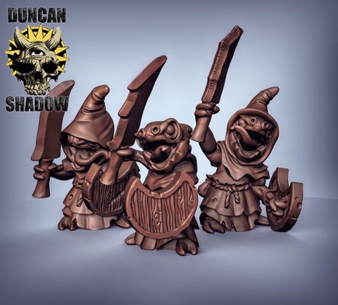 Image of Kobolds With Swords (PreSupported)