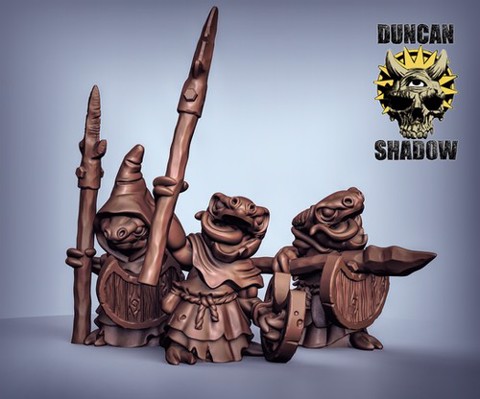 Image of Kobolds With Spears (PreSupported)