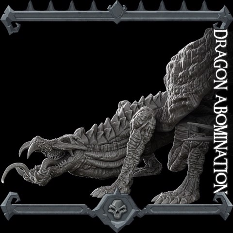 Image of Epic Model Kit: Dragon Abomination