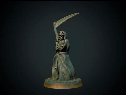 Image of Grim Reaper 28mm (supportless, FDM friendly)