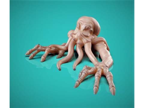 Image of Octopus Head Zombie 
