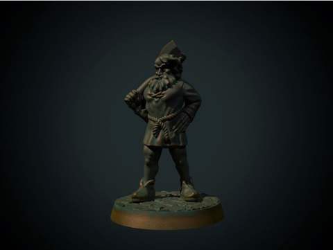 Image of Lumberjack 28mm (supportless, FDM friendly