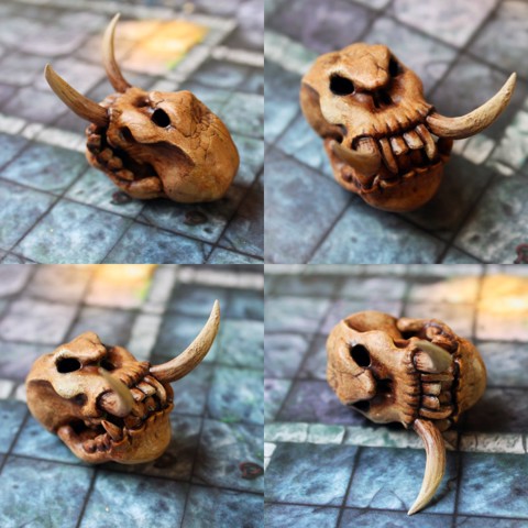 Image of Troll skull