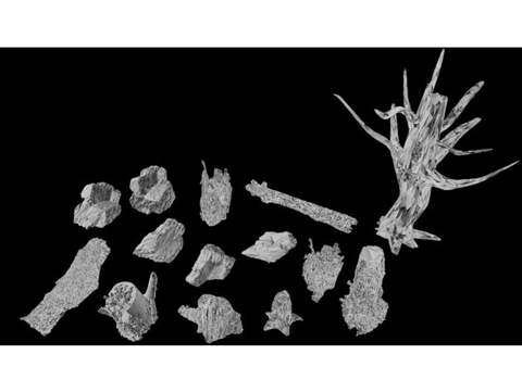 Image of RPG and Wargame Scatter Trees Stumps Rocks
