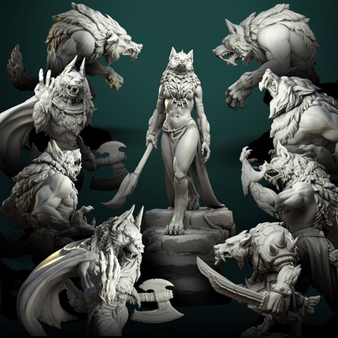 Image of Werewolves bundle pre-supported