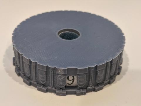 Image of HP Dial for 50 mm Miniatures - Columns