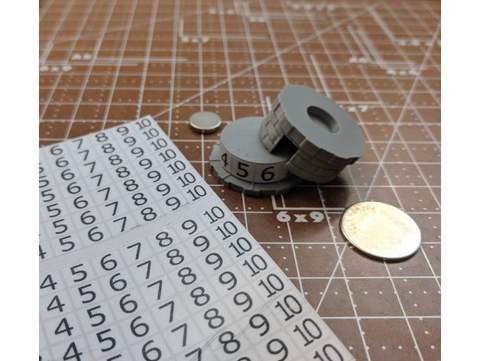 Image of HP Dial for Miniatures - Bricks