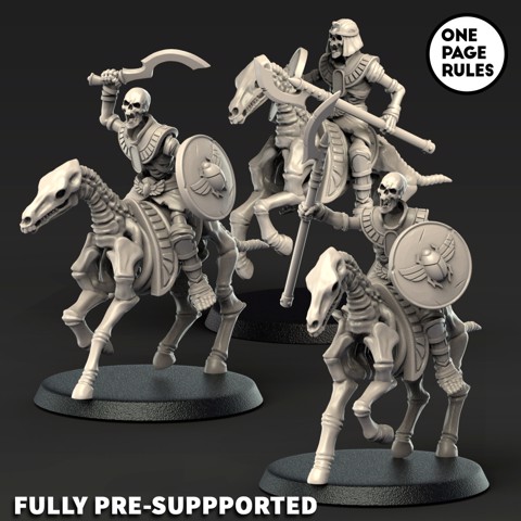 Image of Skeleton Horsemen