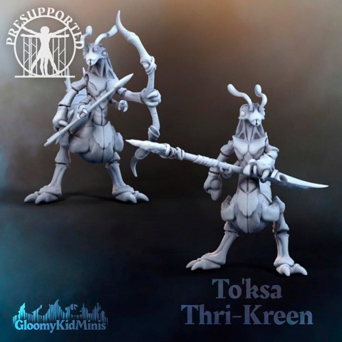 Image of Toksa Thri-Kreen (modular)