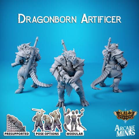 Image of Dragonborn Artificer - Arrodan Syndicate
