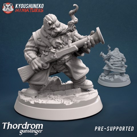 Image of Dwarf - Thordrom Gunslinger