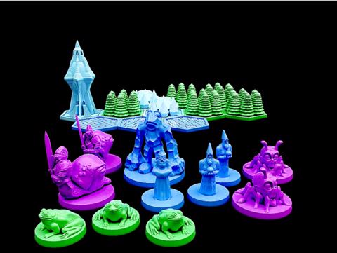 Image of Pocket-Tactics: Wizzards of the Crystal Forest