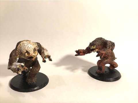 Image of Owlbear through the ages- 4th Ed D&D Monster Vault