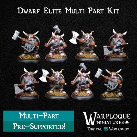 Image of Dwarf Elite Multi Part Kit