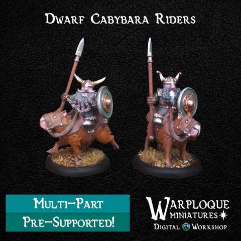 Image of Dwarf Capybara Riders