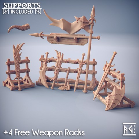 Image of Weapons for Loot & Racks: The Dragonguard