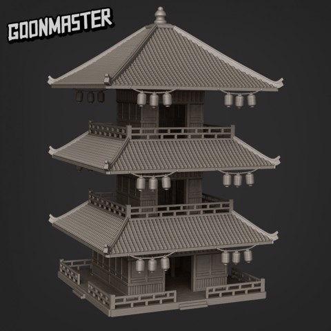 Image of Modular Pagoda Set