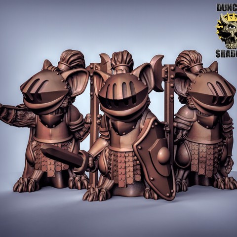 Image of Mousle Knights (Pre Supported)